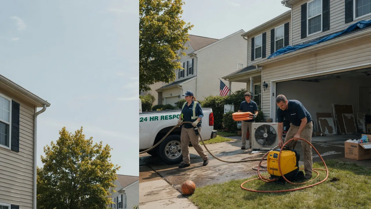 Emergency Water Damage Restoration in Line Lexington, PA near me